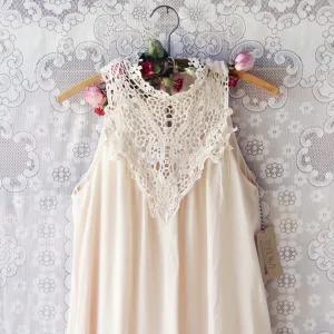 Meadow Sage Dress in Cream