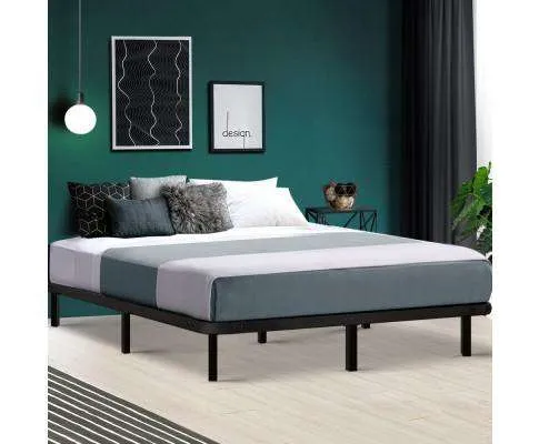 Metal Bed Base - Black