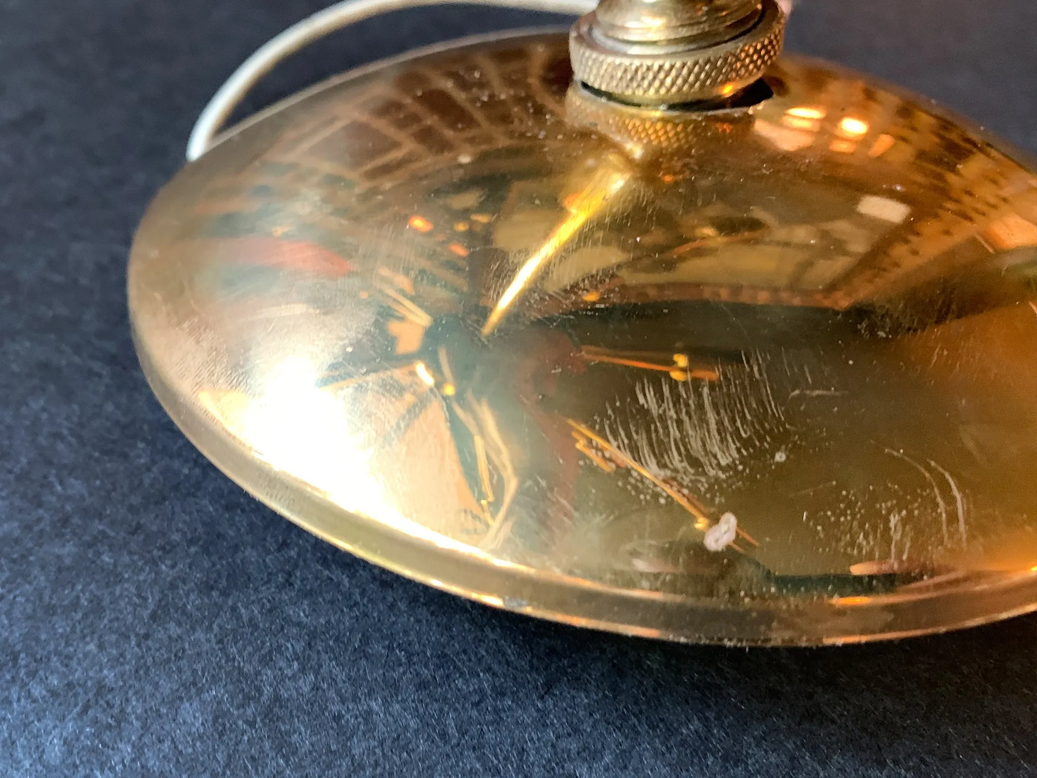 Midcentury Brass Sputnik Chandelier