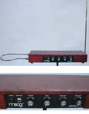 Moog Etherwave Theremin, Brazilian Cherry, brand new, old stock (N.O.S.)