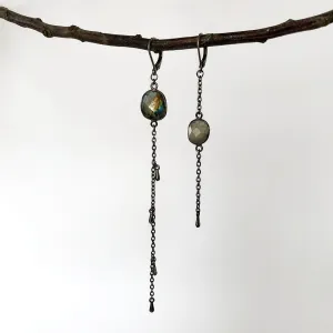 Moon Shadow Drop Earrings