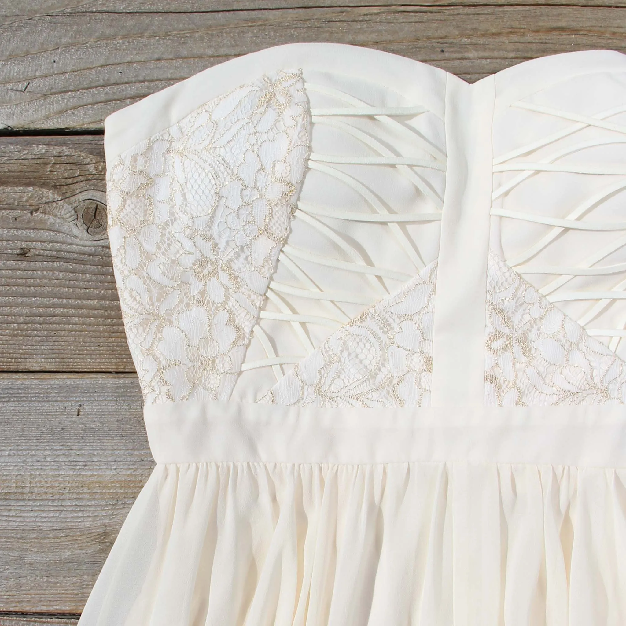 Moonlit Isle Dress in Sand