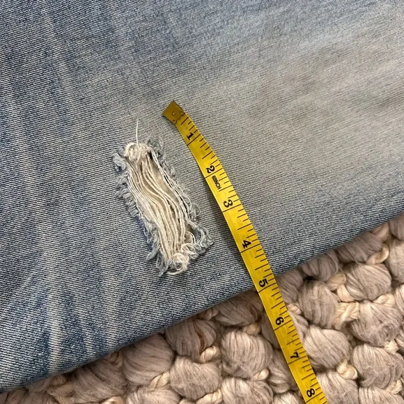 Moussy Vintage Steel Straight in Blue size 27