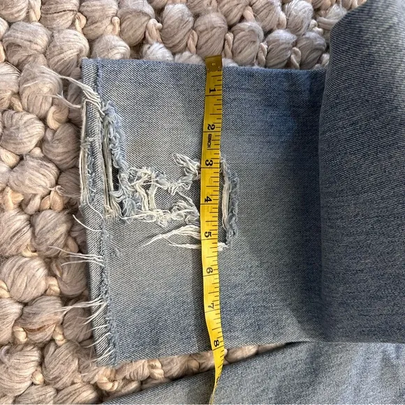 Moussy Vintage Steel Straight in Blue size 27