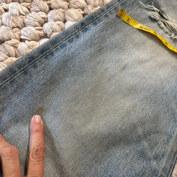 Moussy Vintage Steel Straight in Blue size 27