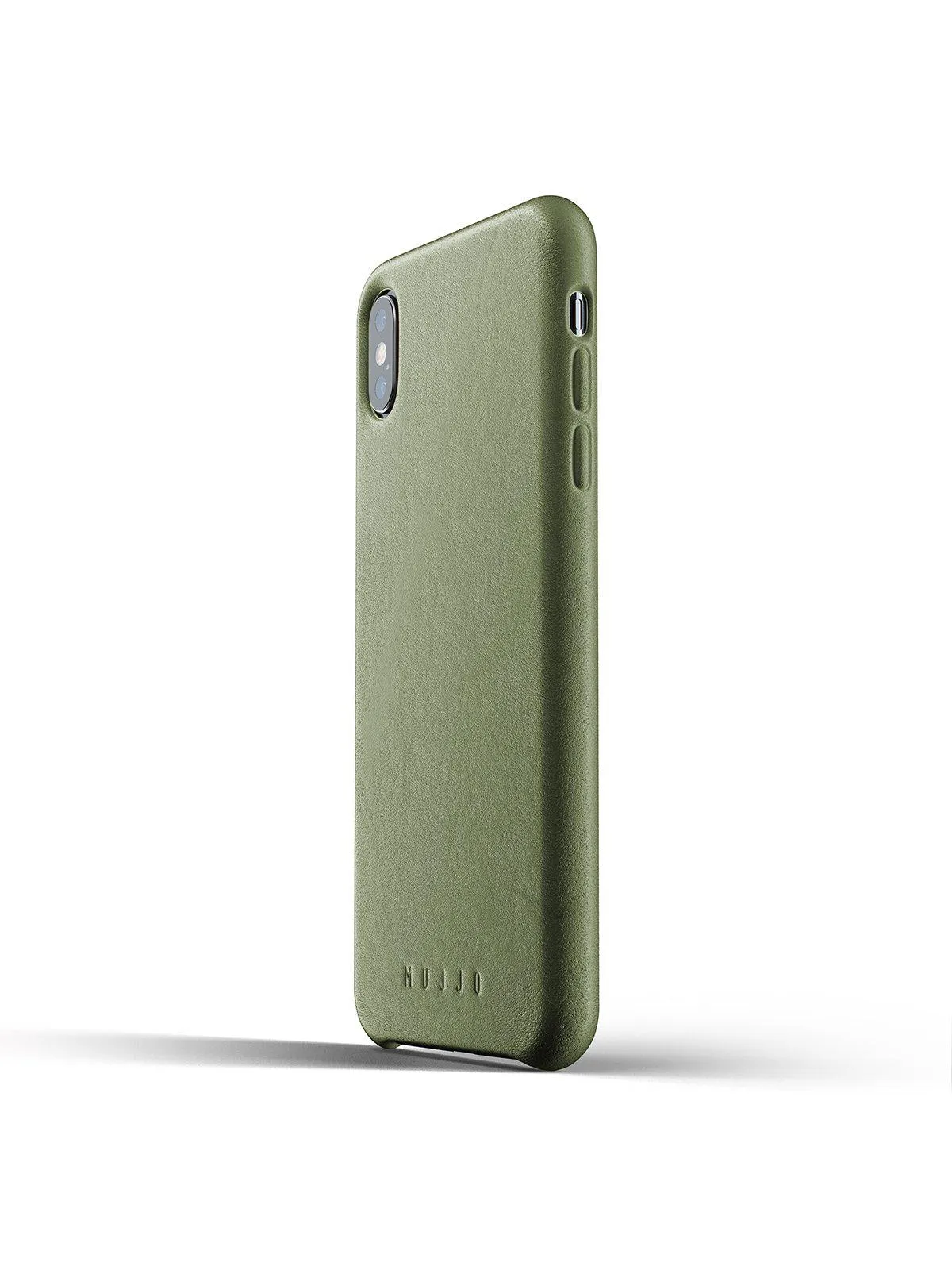 Mujjo Full Leather Case for iPhone XS Max Olive