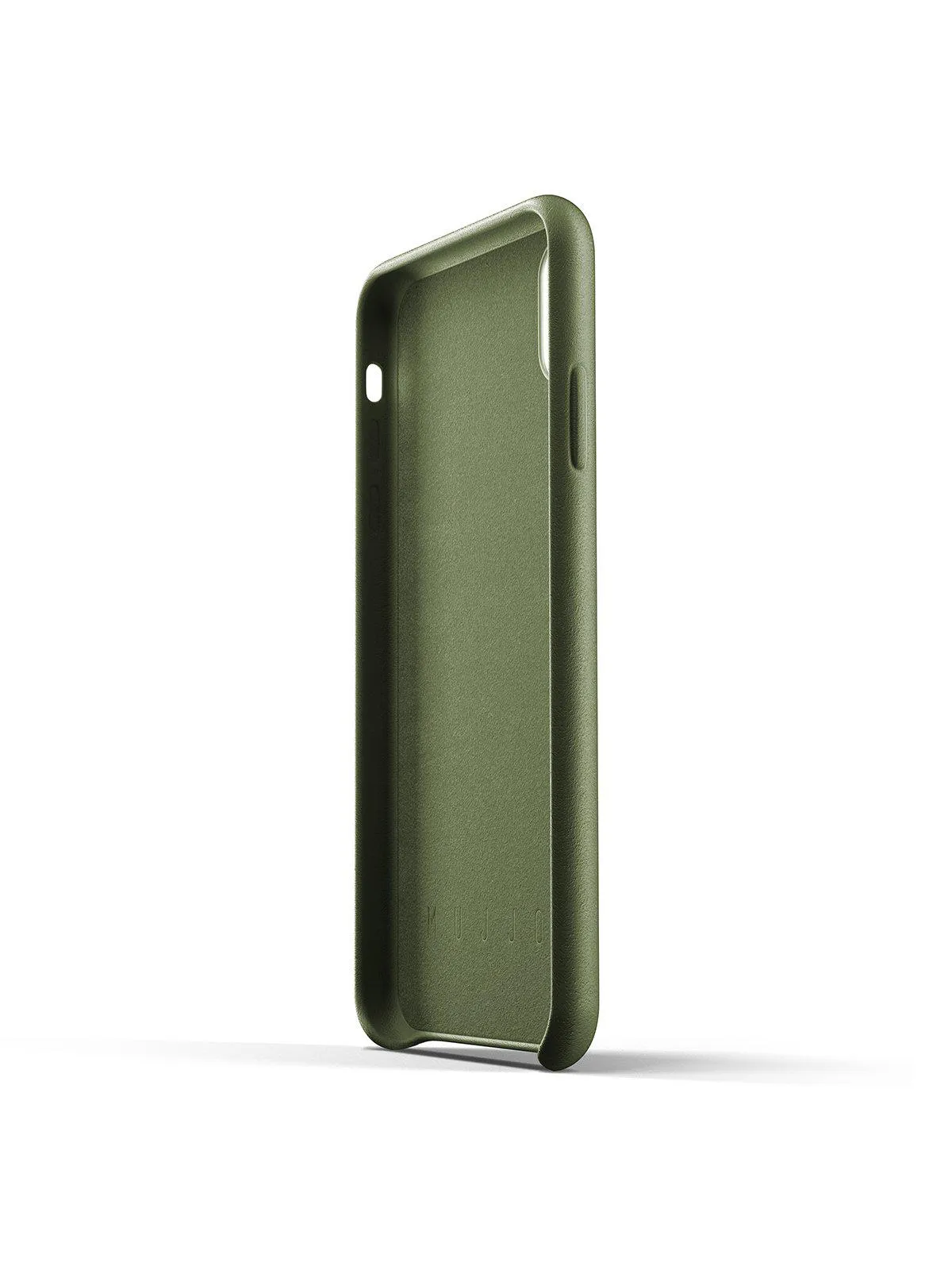 Mujjo Full Leather Case for iPhone XS Max Olive