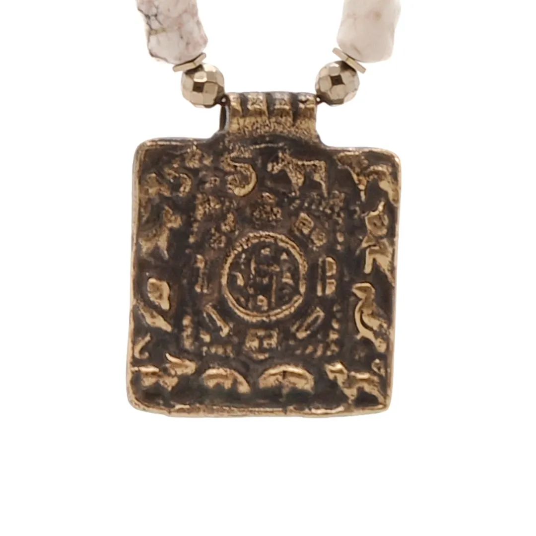 Mystic Nepal Pendant Bohemian Beaded Necklace