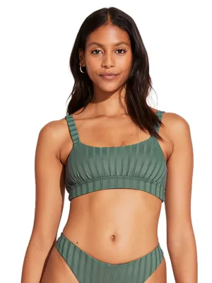 New Sienna Bralette in Aloe SuperRib