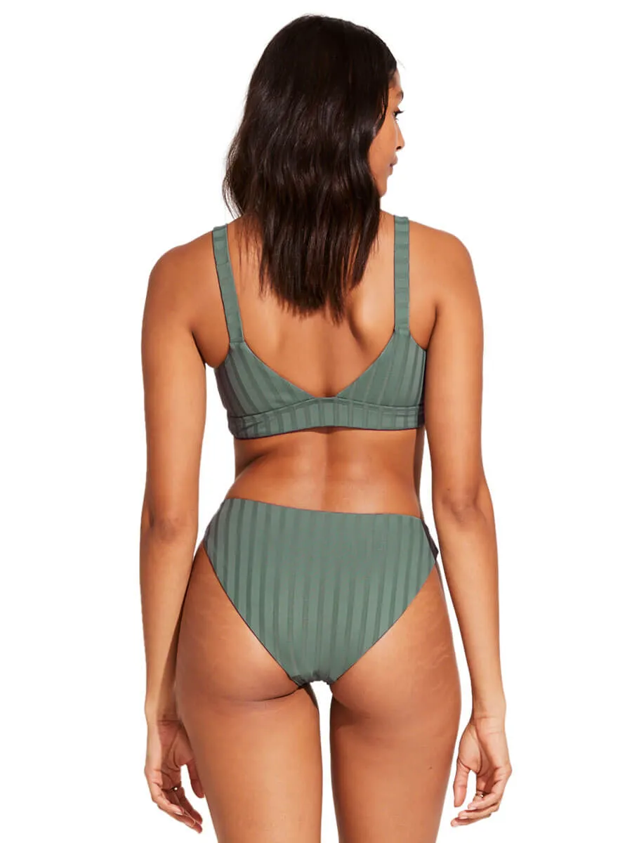 New Sienna Bralette in Aloe SuperRib