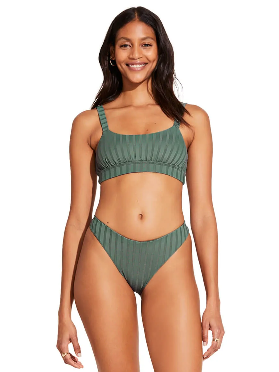 New Sienna Bralette in Aloe SuperRib