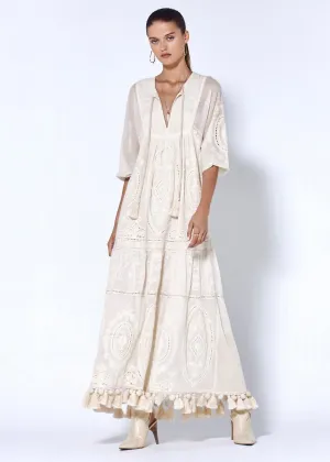 Norah Dress (Alabaster)