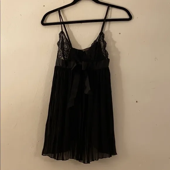 NWOT Victoria’s Secret Black Babydoll Lingerie Top