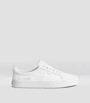 OCA Low White Premium Leather Sneaker Women