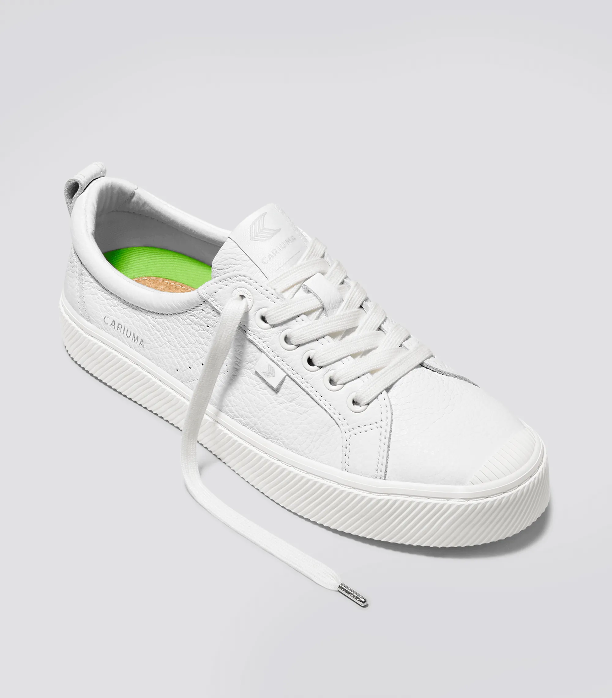 OCA Low White Premium Leather Sneaker Women