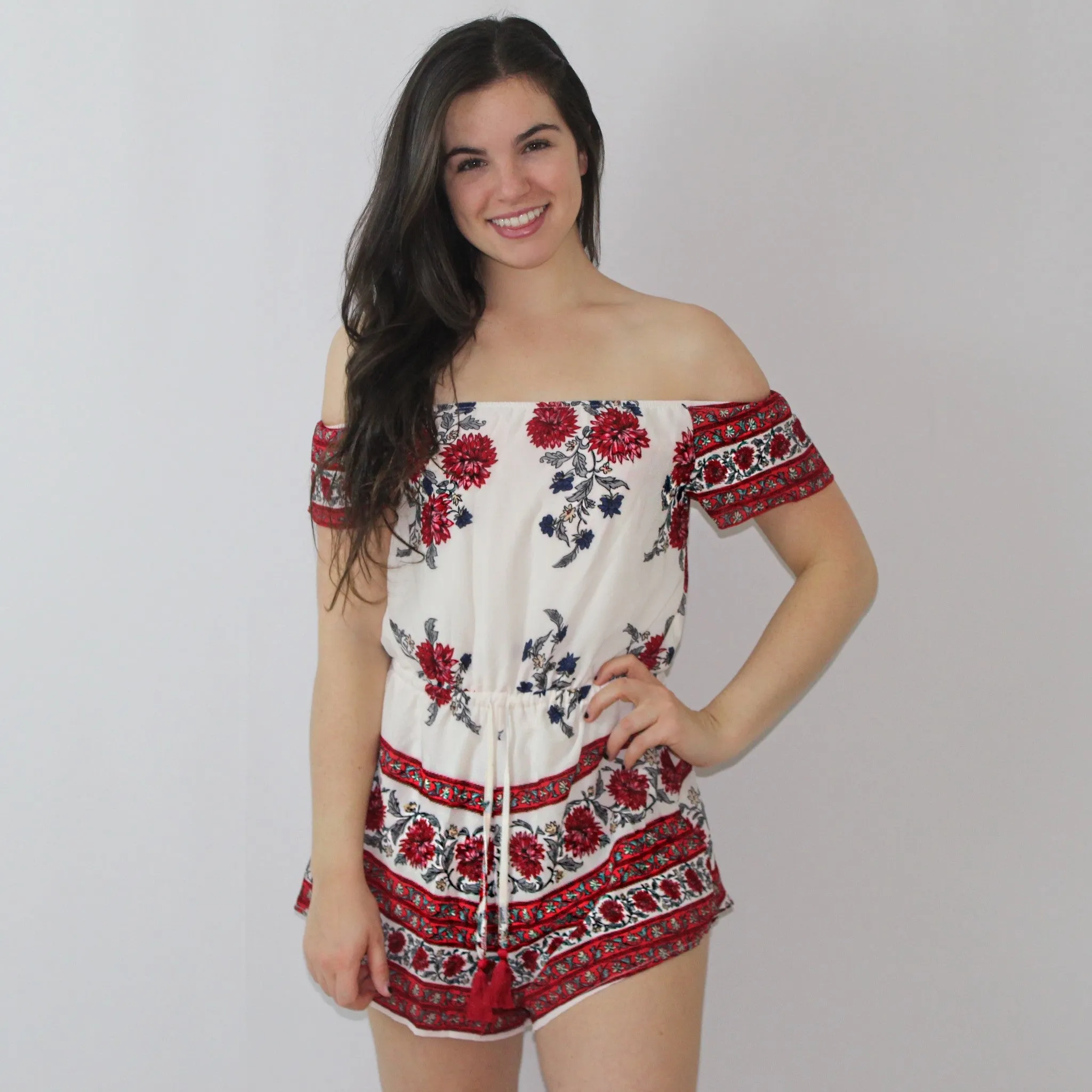 Off The Shoulder Romper