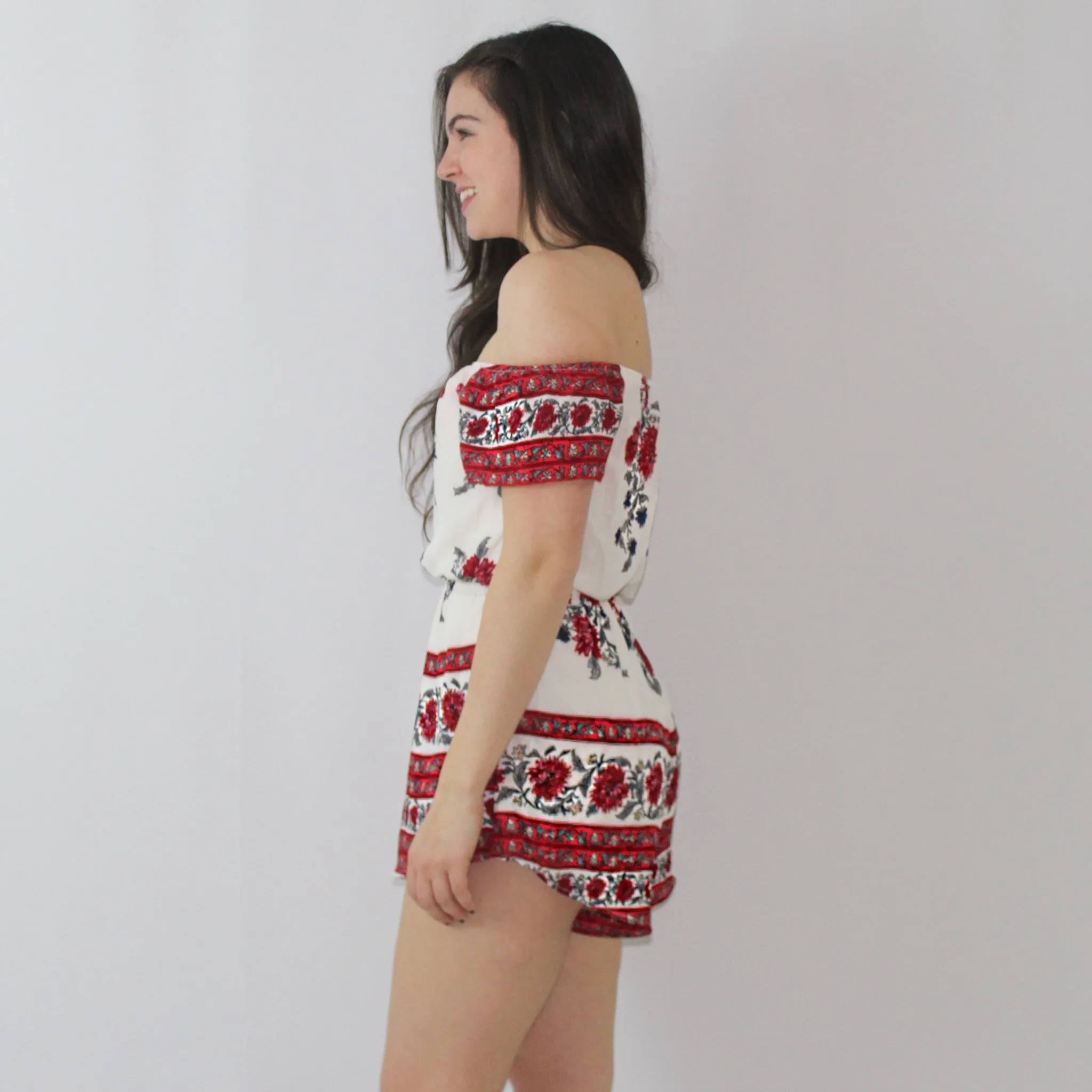 Off The Shoulder Romper