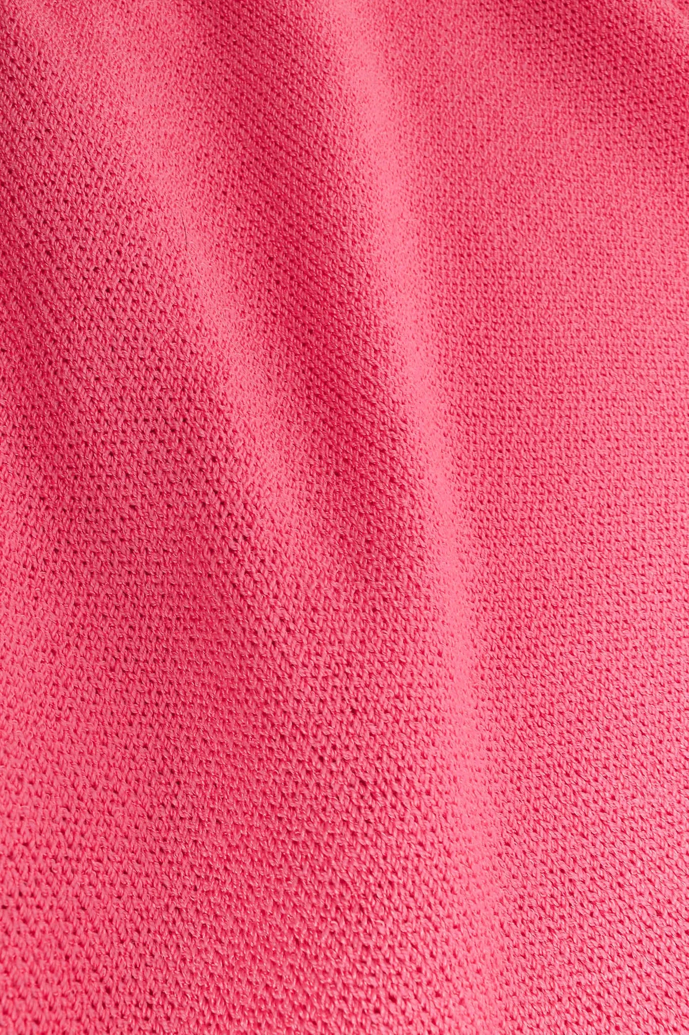 Open Back Web Weave Knit Dress