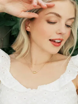Oval Pendant Necklace