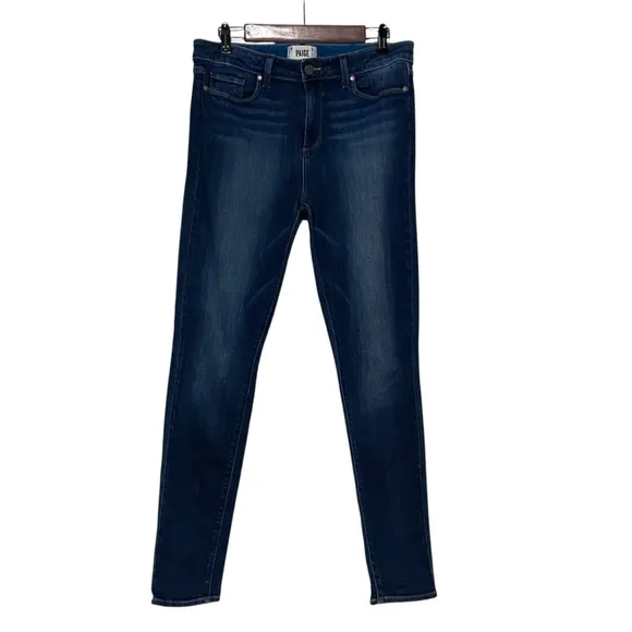 Paige Hoxton Ultra Skinny Denim Jeans Blue