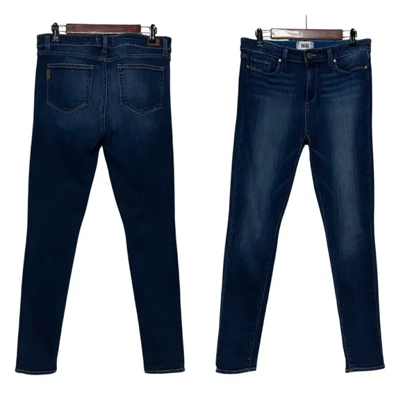 Paige Hoxton Ultra Skinny Denim Jeans Blue