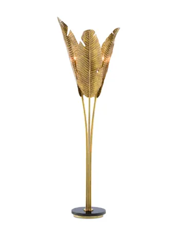 Palm Leaf Floor Lamp