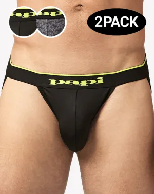 Papi Umpa049 Microflex Jockstrap Charcoal-graphic