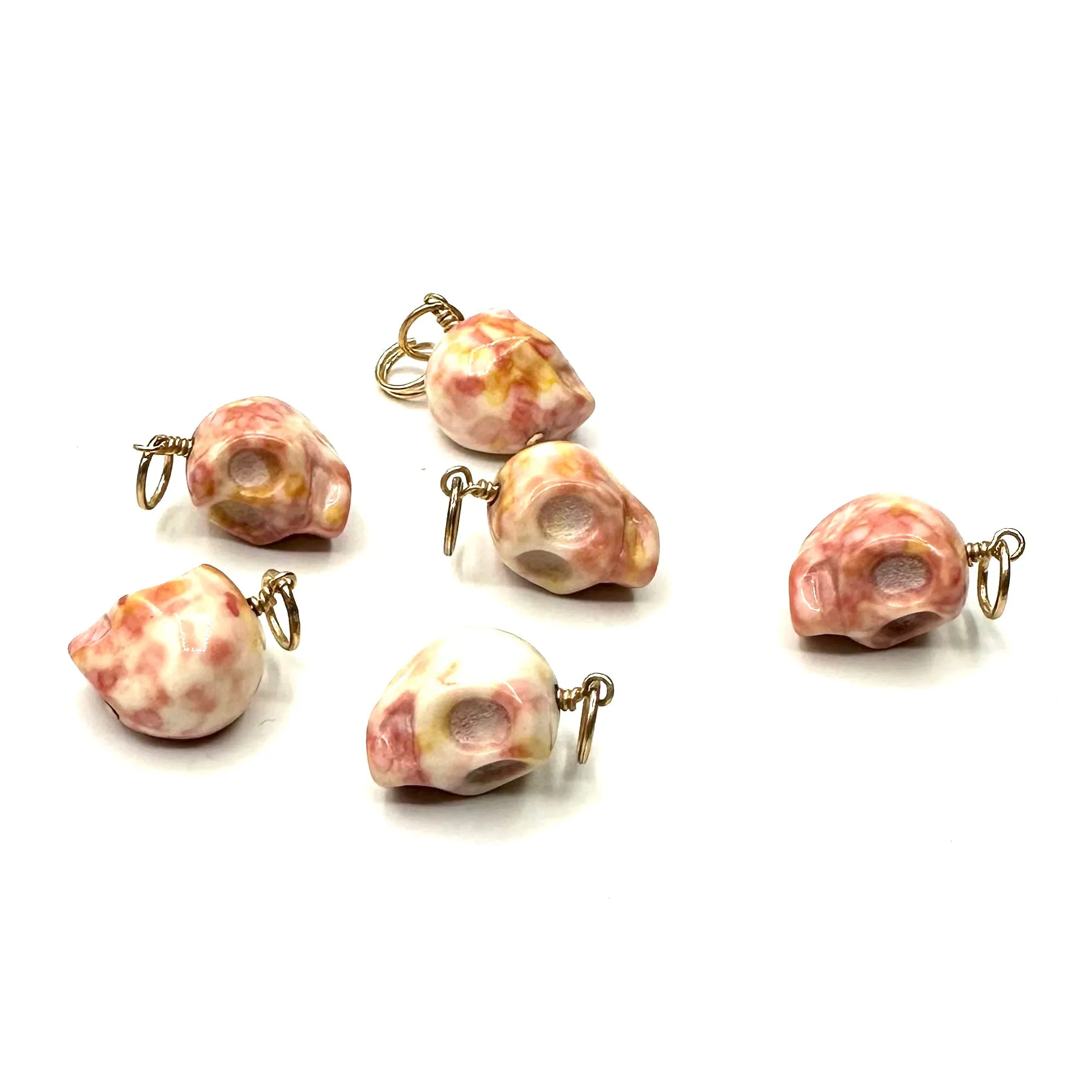 Peach Stone Skulls