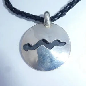 Petroglyph Serpent Sterling Silver Necklace