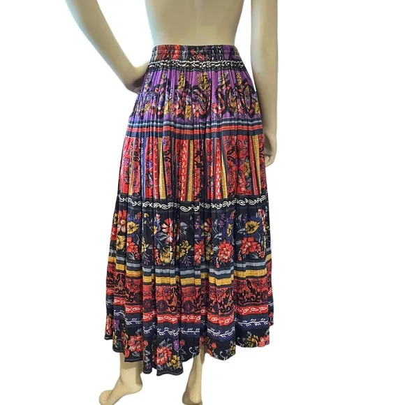 Phool Multicolor Full Skirt Size L