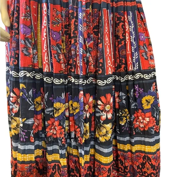 Phool Multicolor Full Skirt Size L