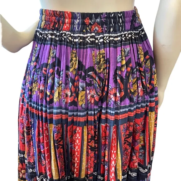 Phool Multicolor Full Skirt Size L