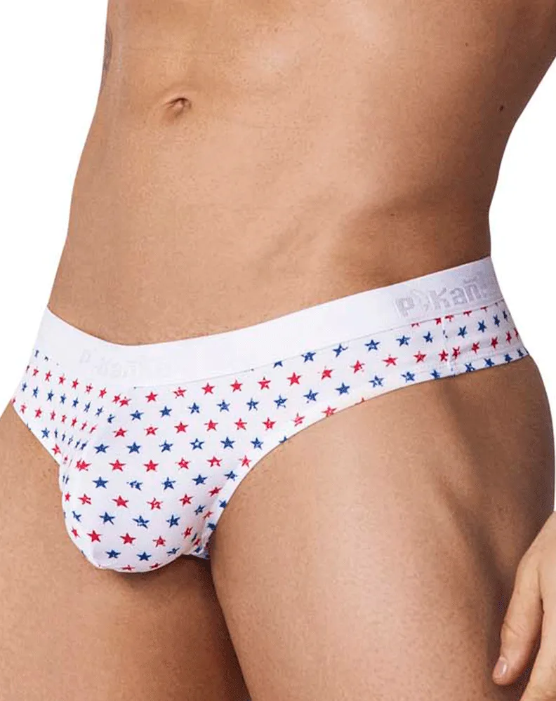 Pikante 1073 Blaze Thongs White