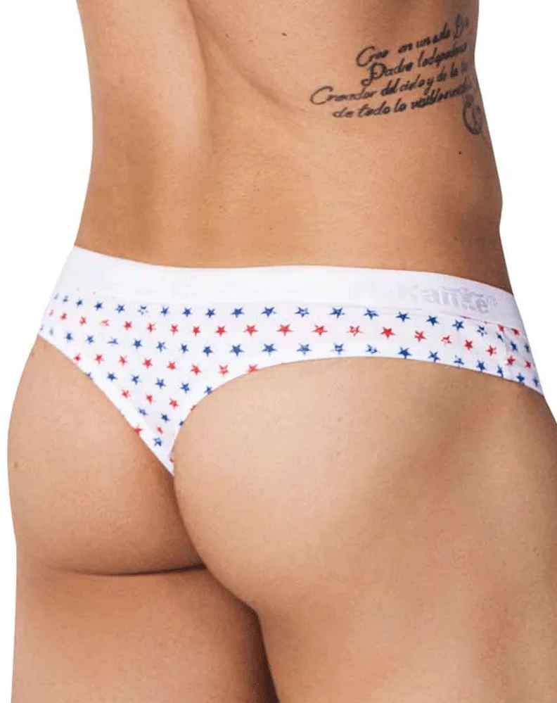 Pikante 1073 Blaze Thongs White