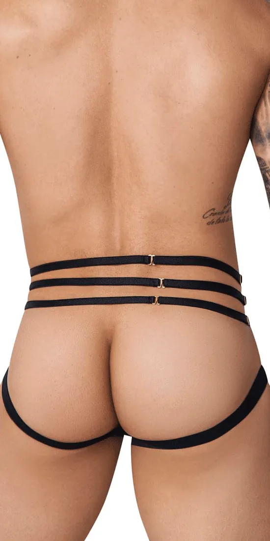 Pikante 1095 Oomph Mesh Jockstrap Black
