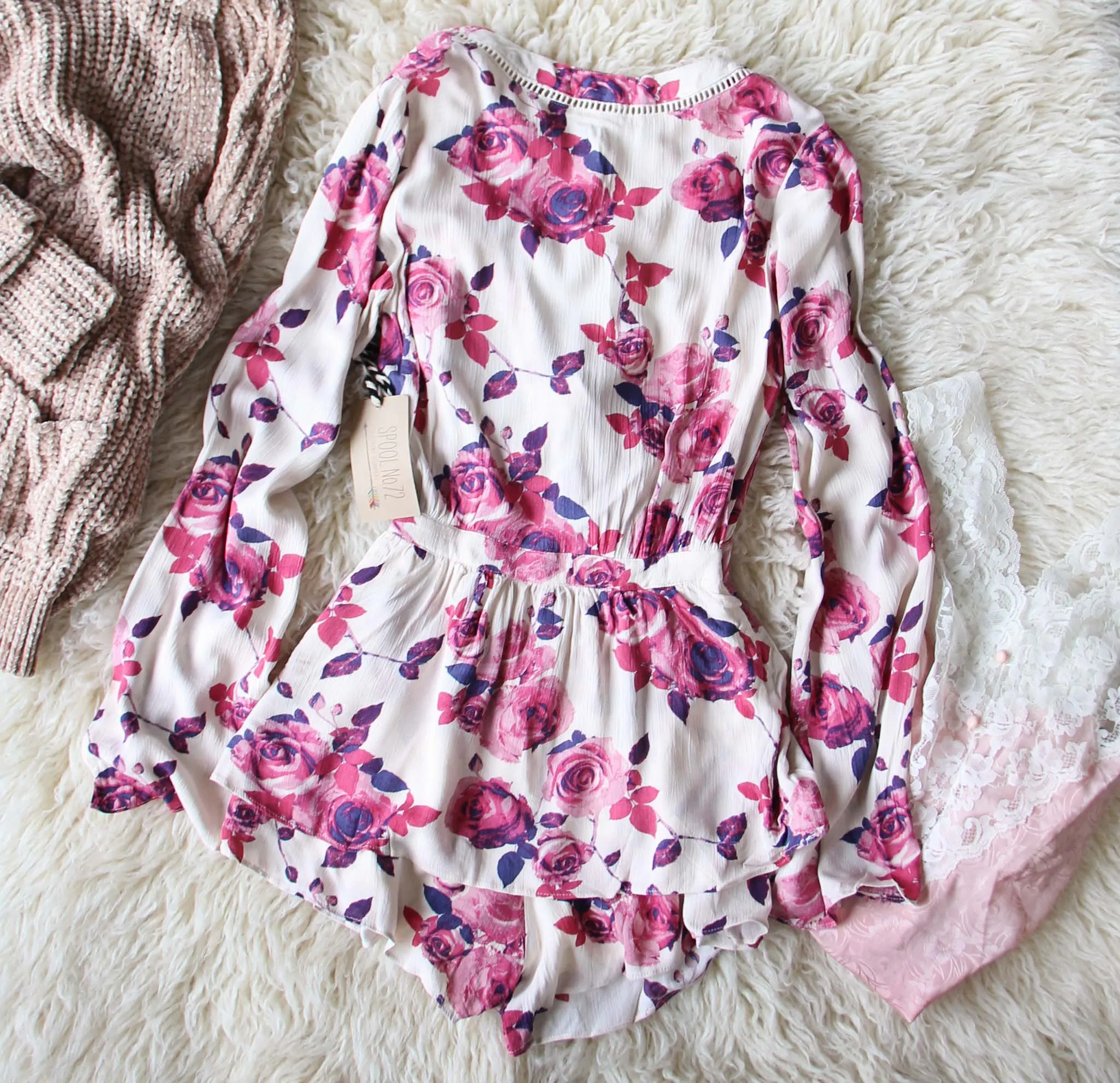 Pisces Rose Romper