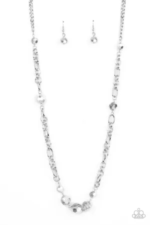 Prismatic Pick-Me-Up - Silver Necklace