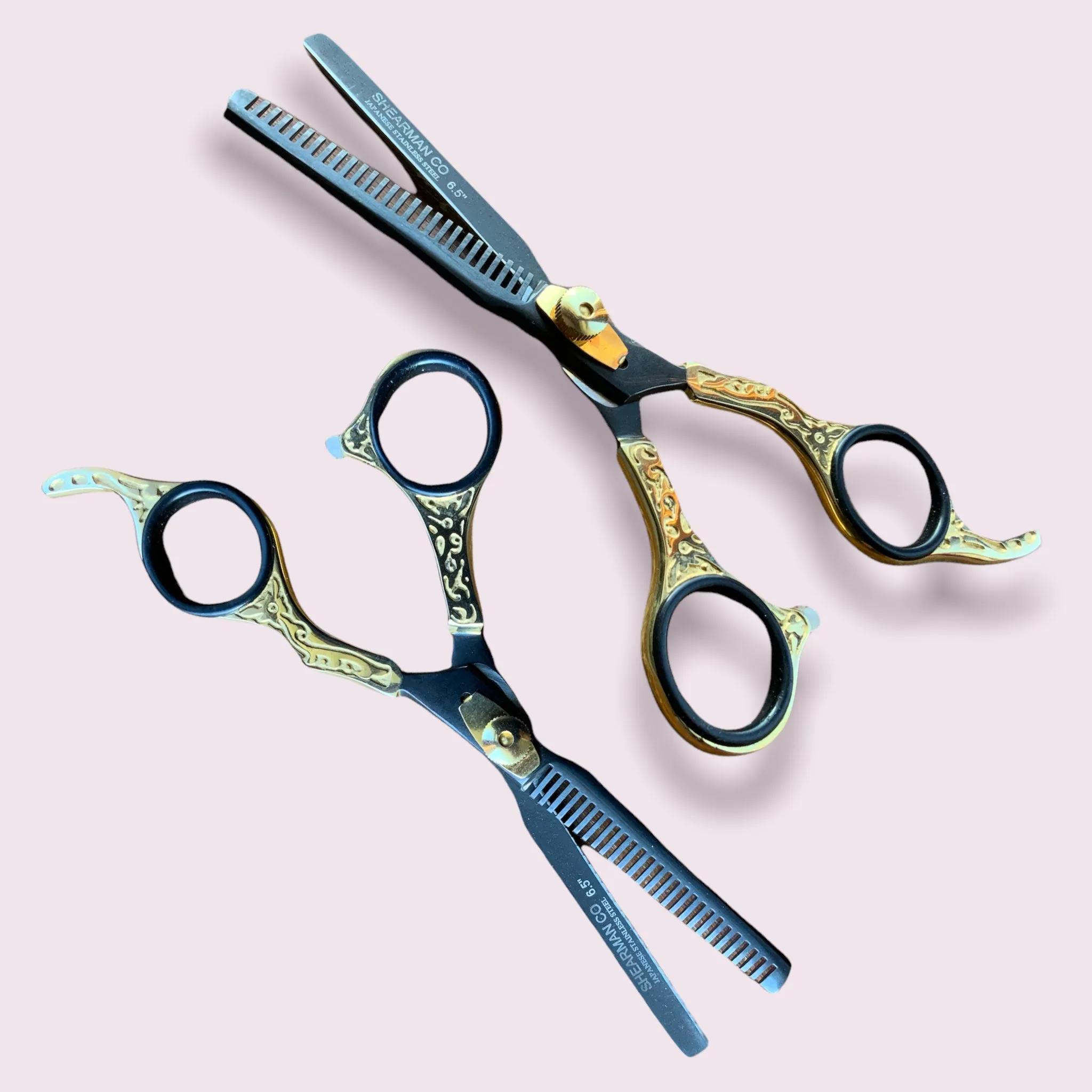 Professional Hair Cutting Thinning Scissors Barber Shears Hairdressing Set