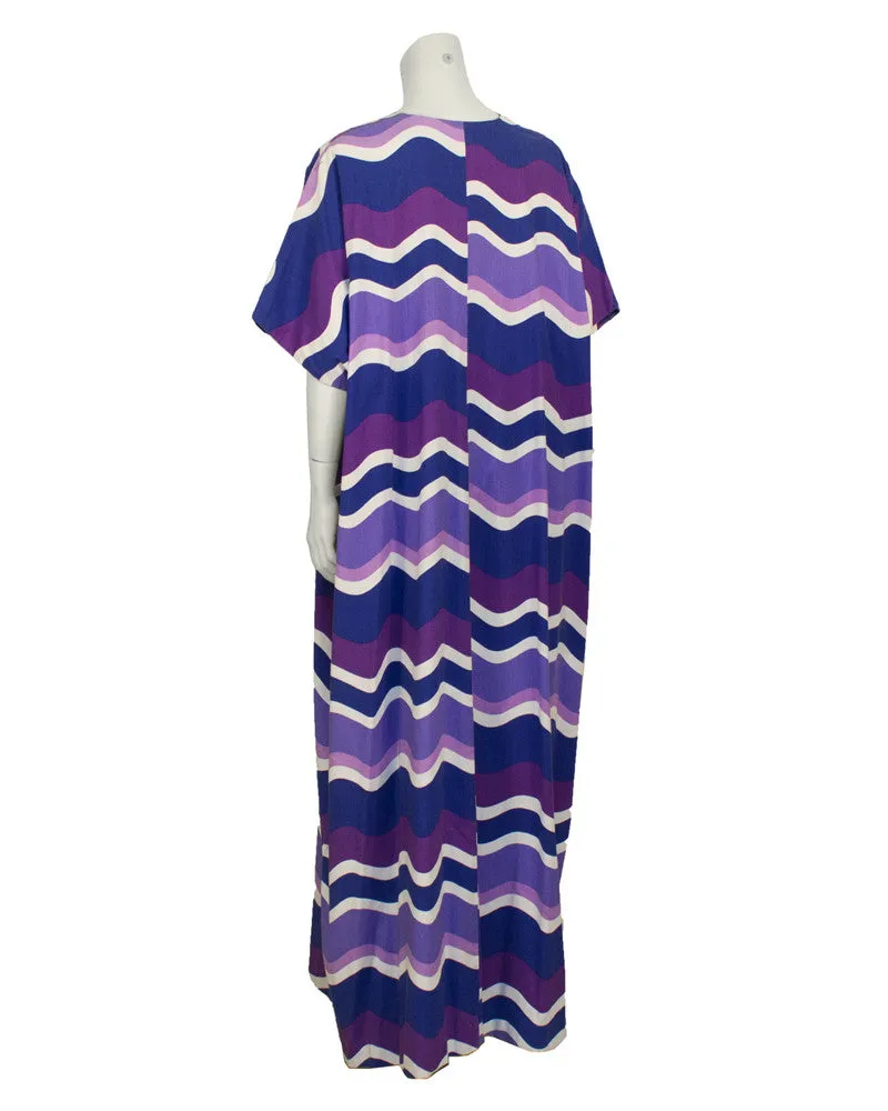 Purple Bohemian Kaftan