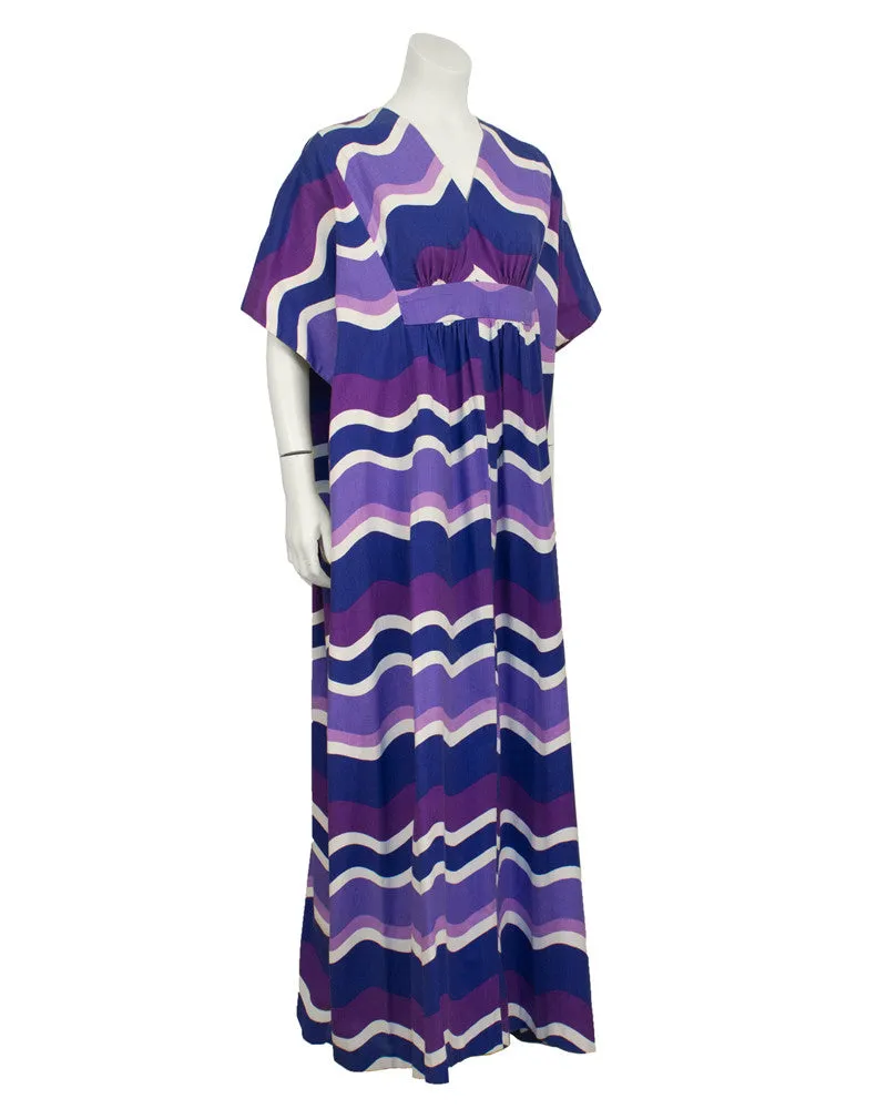 Purple Bohemian Kaftan