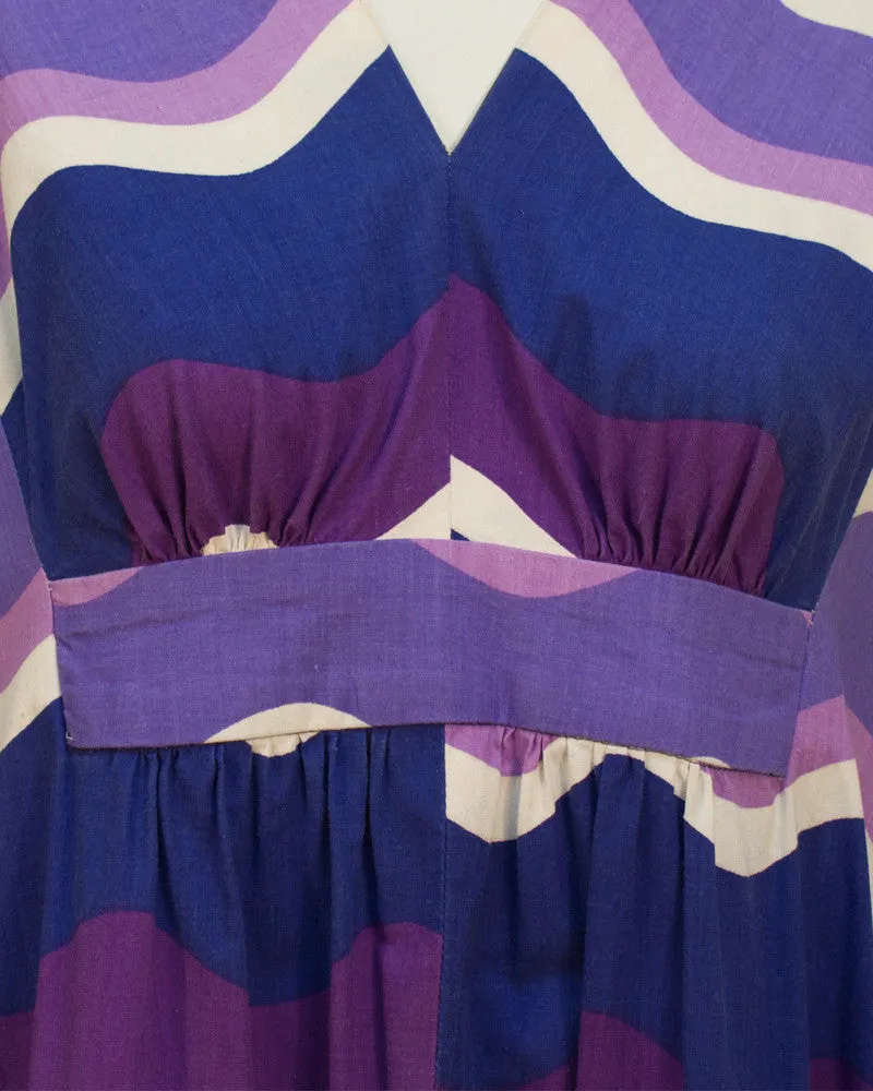Purple Bohemian Kaftan