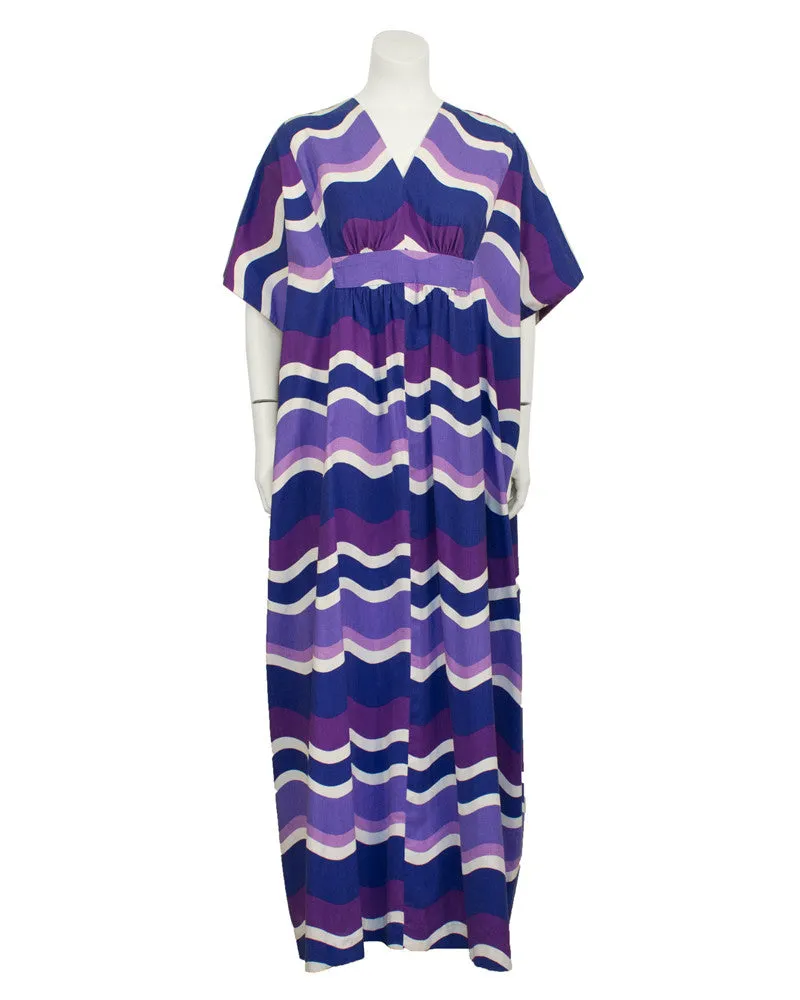 Purple Bohemian Kaftan