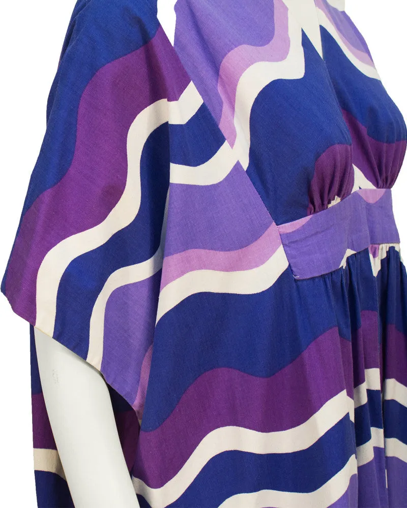 Purple Bohemian Kaftan