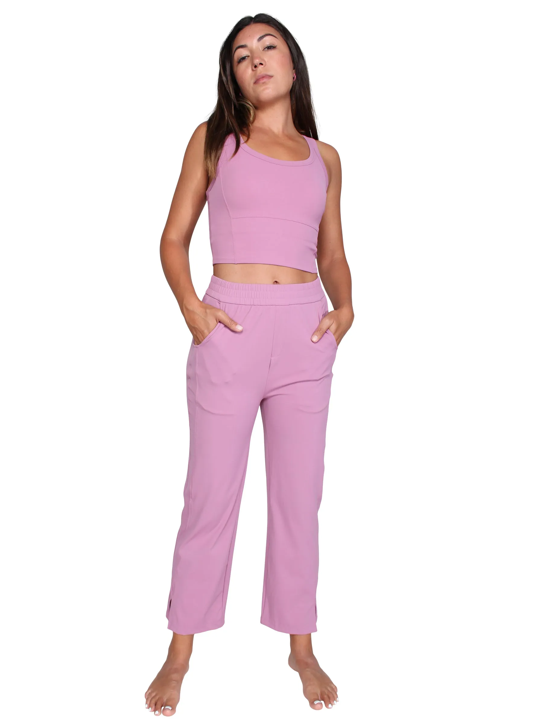 Renewal High Rise Pant - Pink