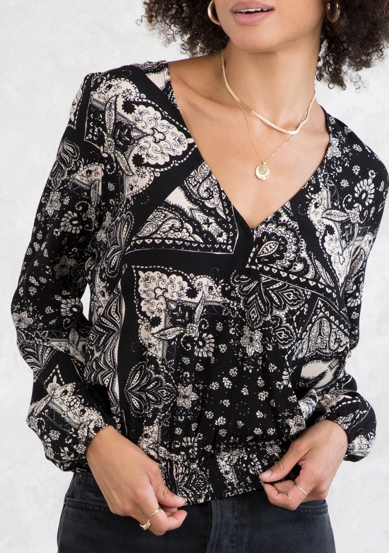 Ronan Surplice Top