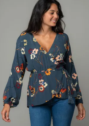 Rosario Wrap Top