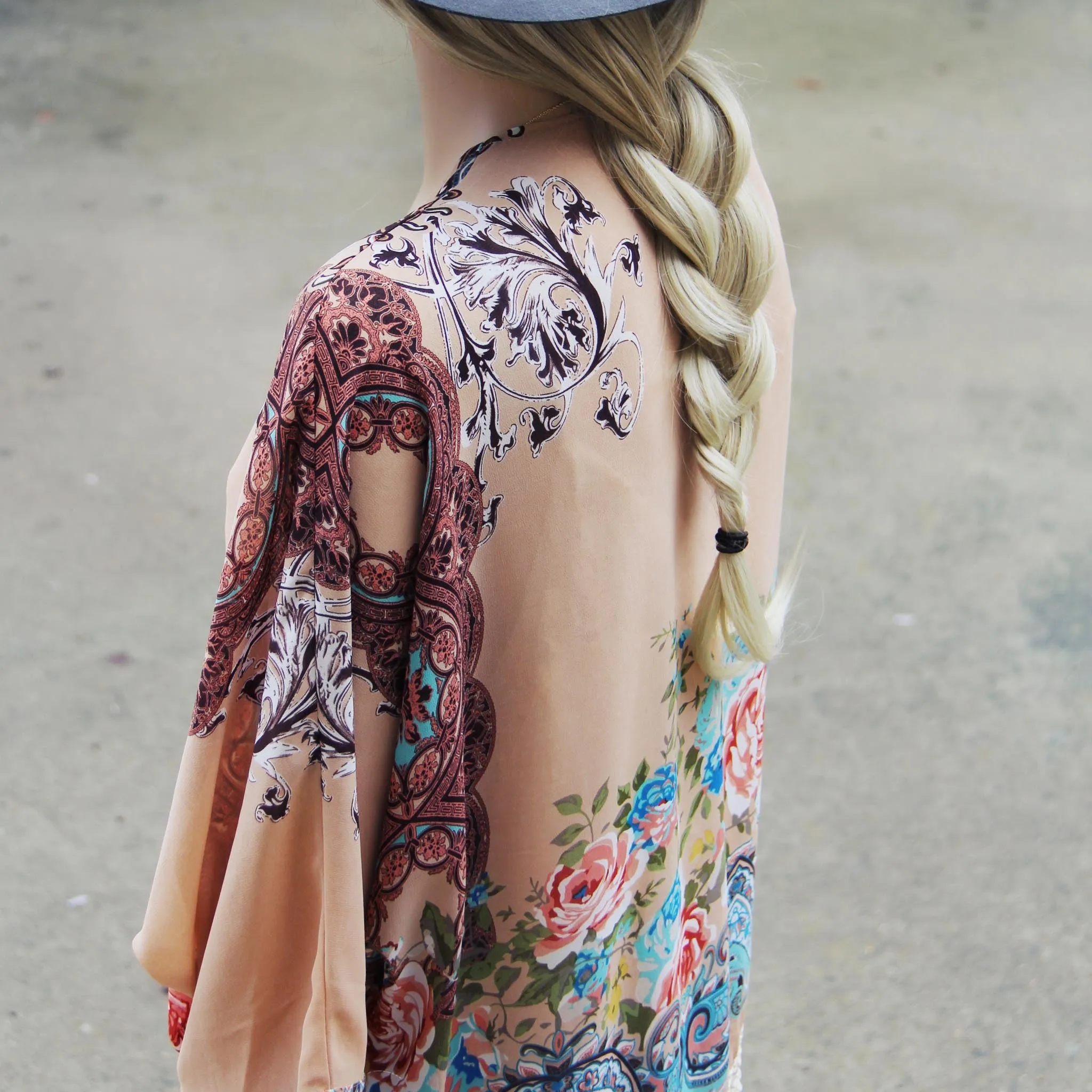 Rose & Saffron Duster