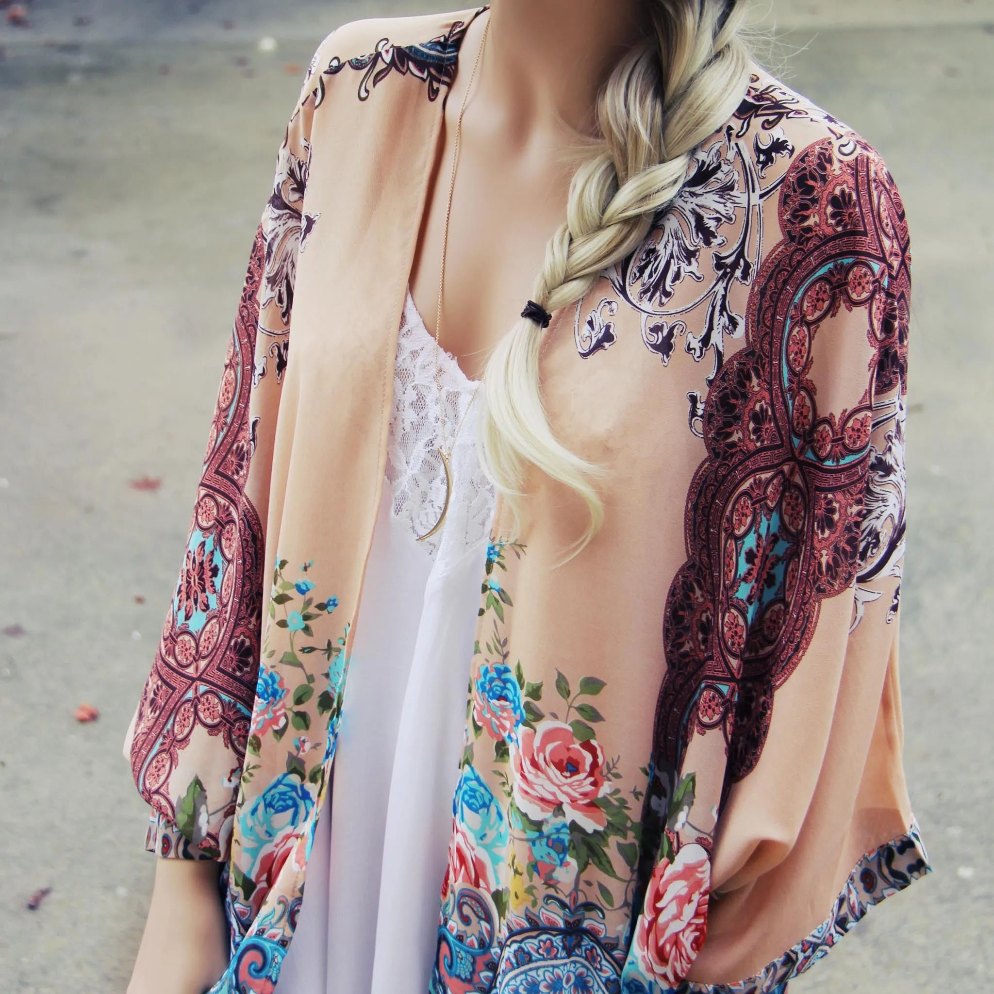Rose & Saffron Duster