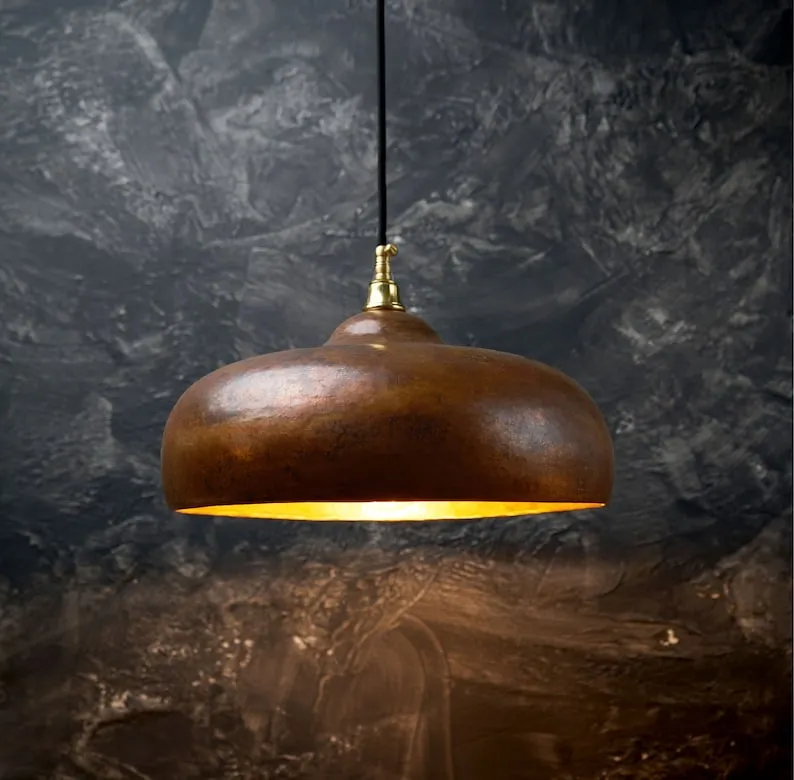 Rustic Copper Island Kitchen Lighting – Enhance your kitchen with our elegant Copper Pendant