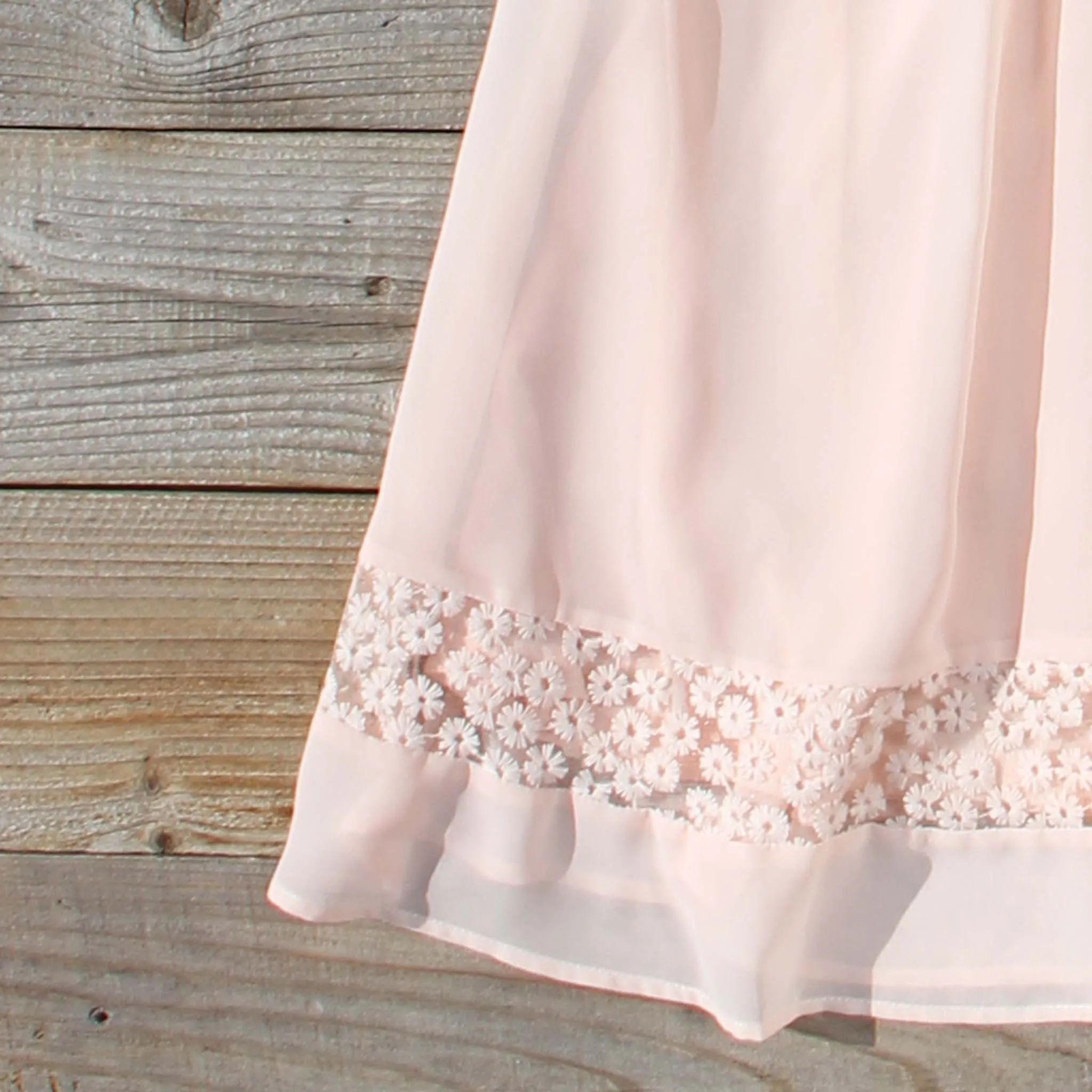 Sage Shadows Dress in Peony